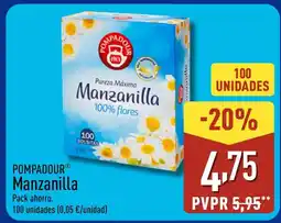 ALDI POMPADOUR Manzanilla oferta