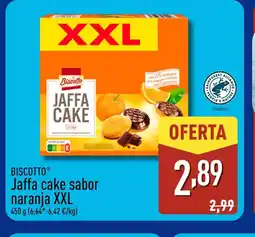 ALDI BISCOTTO Jaffa cake sabor naranja XXL oferta