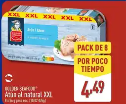 ALDI GOLDEN SEAFOOD Atún al natural XXL oferta