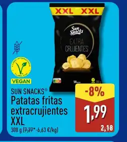 ALDI SUN SNACKS Patatas fritas extracrujientes XXL oferta