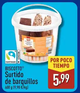 ALDI BISCOTTO Surtido de barquillos oferta