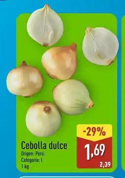 ALDI Cebolla dulce oferta