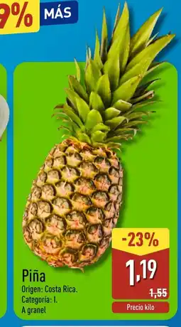 ALDI Piña oferta