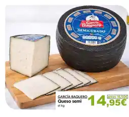 Hiper Usera GARCÍA BAQUERO Queso semi oferta