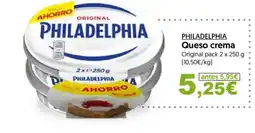 Hiper Usera PHILADELPHIA Queso crema oferta