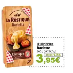 Hiper Usera LE RUSTIQUE Raclette oferta