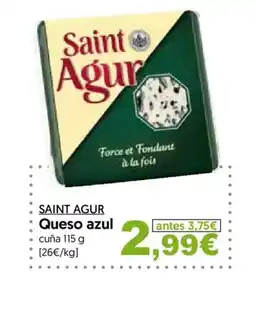 Hiper Usera SAINT AGUR Queso azul oferta