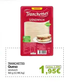 Hiper Usera TRANCHETTES Queso oferta