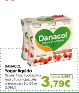 Hiper Usera DANACOL Yogur líquido oferta