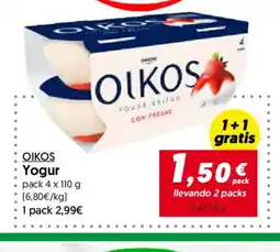 Hiper Usera OIKOS Yogur oferta
