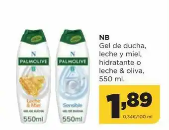 Alimerka Nb Gel De Ducha Leche Y Miel Hidratante O Leche & Oliva oferta
