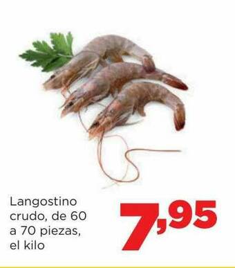 Alimerka Langostino Crudo De 60 A 70 Piezas oferta