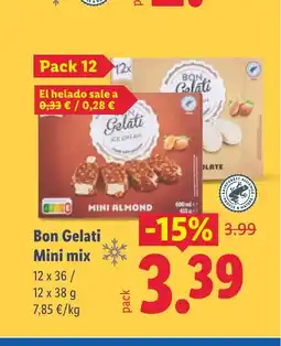 Lidl BON GELATI Mini mix oferta
