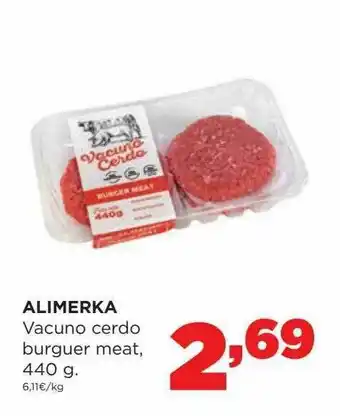 Alimerka Alimerka Vacuno Cerdo Burguer Meat oferta