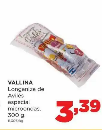 Alimerka Vallina Longaniza De Avilés Especial Microondas oferta