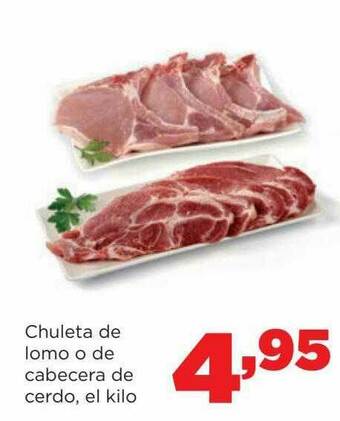 Alimerka Chuleta De Lomo O De Cabecera De Cerdo oferta