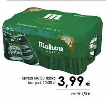 Cash Ifa Cerveza Mahou Clásica oferta