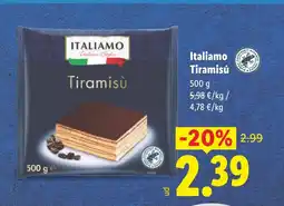 Lidl ITALIAMO Tiramisù oferta