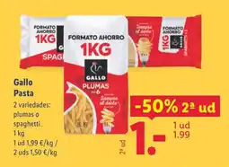 Lidl GALLO Pasta oferta