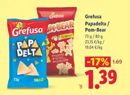 Lidl GREFUSA Papadelta/ Pom-Bear oferta