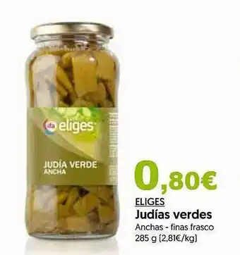 Hiper Usera Eliges Judías Verdes oferta