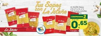 HiperDino La Isleña Fideos oferta