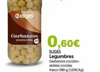 Hiper Usera Eliges Legumbres oferta