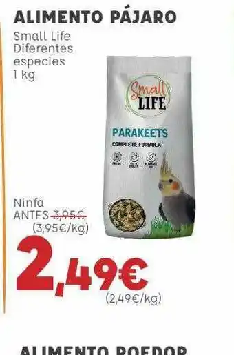Alimento Pajáro Smart Life