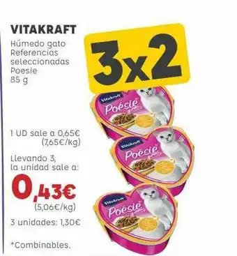 Kiwoko Vitakraft Húmedo Gato Referencias Seleccionadas Poesie oferta