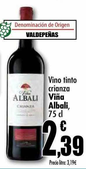 Unide Supermercados Vino Tinto Crianza Viña Albali oferta