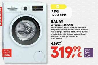 Worten Balay Lavadora 3ts971be oferta