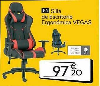 Silla De Escritorio Ergonómica Vegas