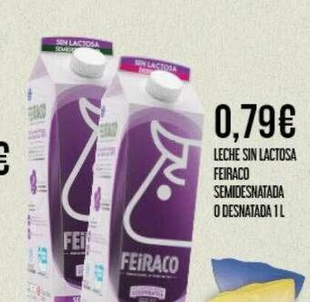 Claudio Leche Sin Lactosa Feiraco Semidesnatada O Desnatada oferta
