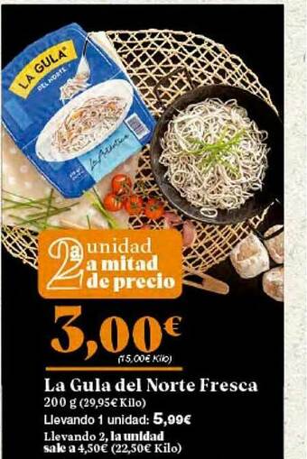Gadis La Gula Del Norte Fresca oferta