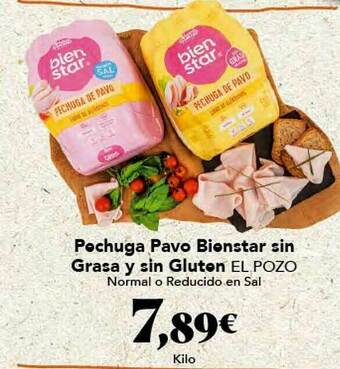 Gadis Pechuga Pavo Bienstar Sin Grasa Y Sin Gluten El Pozo oferta