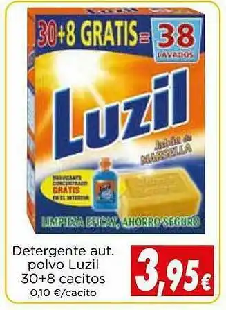 Proxi Detergente Aut. Polvo Luzil oferta