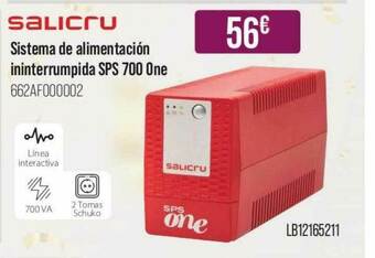 Salicru Sistema De Alimentación Ininterrumpida Sps 700 One