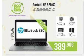 MR Micro Portátil Hp 820 G2 oferta