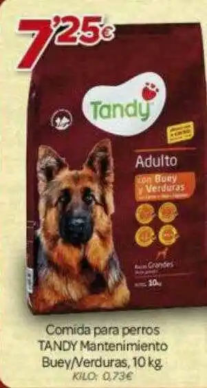 Alsara Supermercados Comida Para Perros Tandy Mantenimiento Buey Verduras oferta