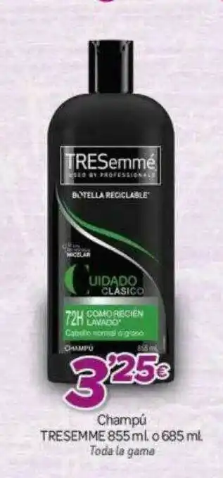 Alsara Supermercados Champú Tresemme oferta