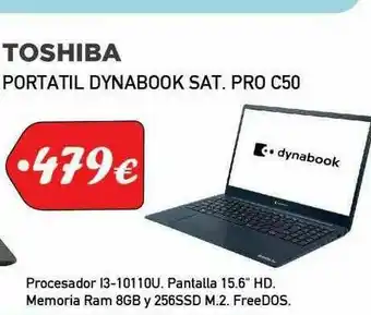 Microsshop Toshiba Portatil Dynabook St. Pro C50 oferta