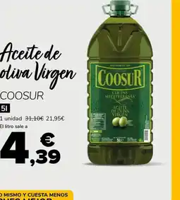 Supeco COOSUR Aceite de oliva Virgen oferta