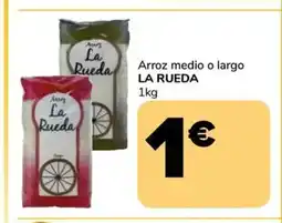Supeco LA RUEDA Arroz medio o largo oferta