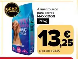 Supeco MAXXIDOG Alimento seco para perros oferta