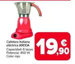 Supeco JOCCA Cafetera Italiana eléctrica oferta