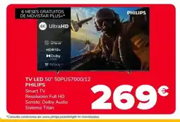 Supeco PHILIPS TV LED 50" 50PUS7000/12 oferta
