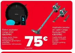 Supeco CECOTEC Robot aspirador Conga M10 oferta