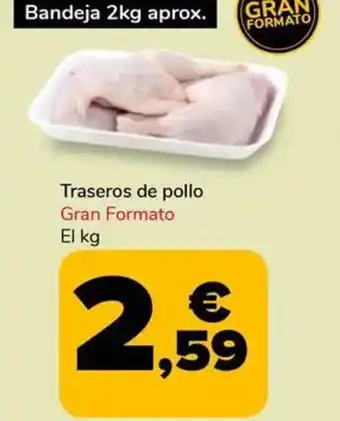 Supeco Traseros de pollo oferta