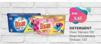 Suma Supermercados Detergent Dixan Triocaps 12d Dixan Aromaterapia Triocaps 12d oferta