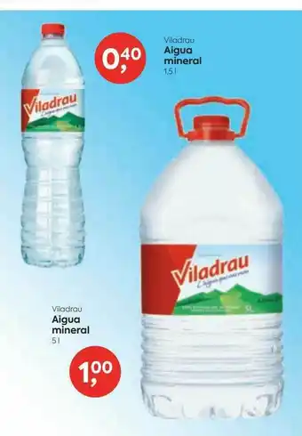 Suma Supermercados Viladrau Aigua Mineral 1.5l Viladrau Aigua Mineral 5l oferta